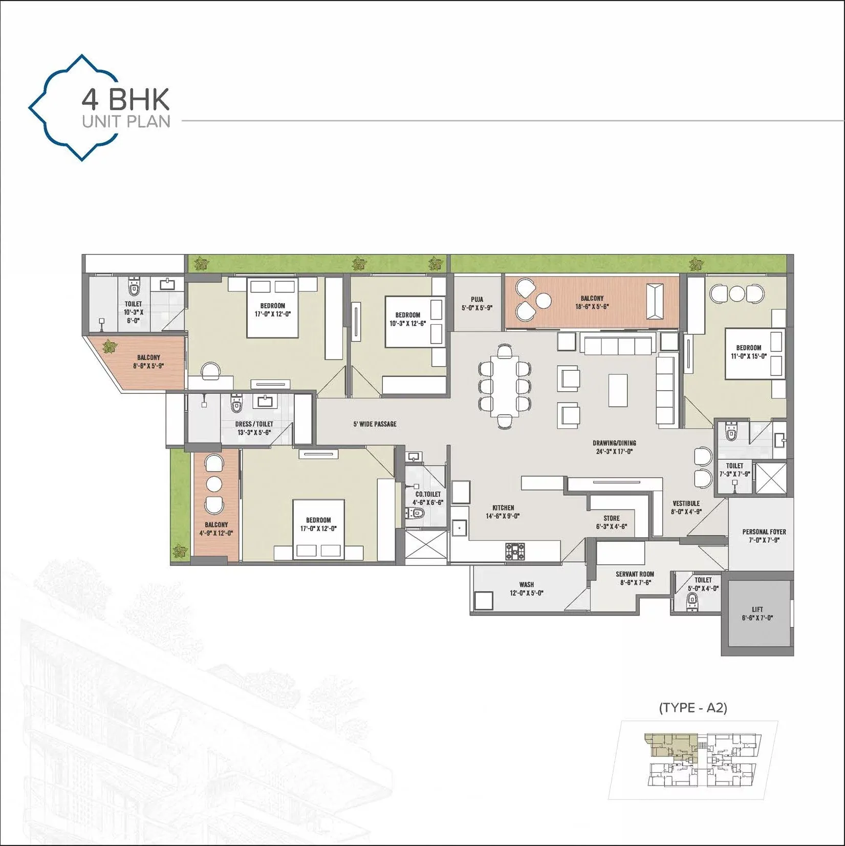 4BHK-unit-plan-A2